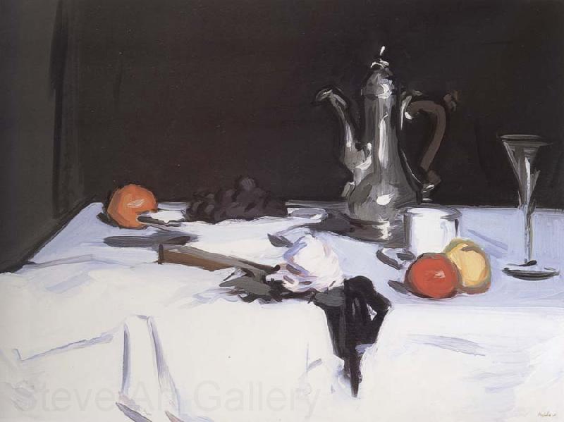 Samuel John Peploe Still Life with Coffee Pot Norge oil painting art